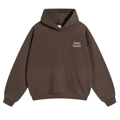 Dance Teacher Unisex Solid Color Hoodie wearishow