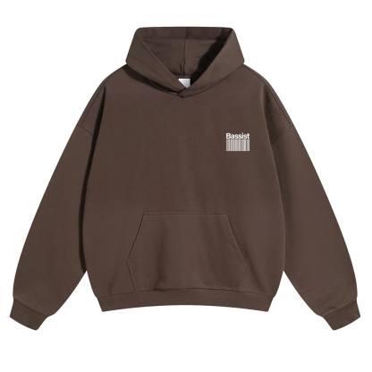 Bassist Unisex Solid Color Hoodie wearishow