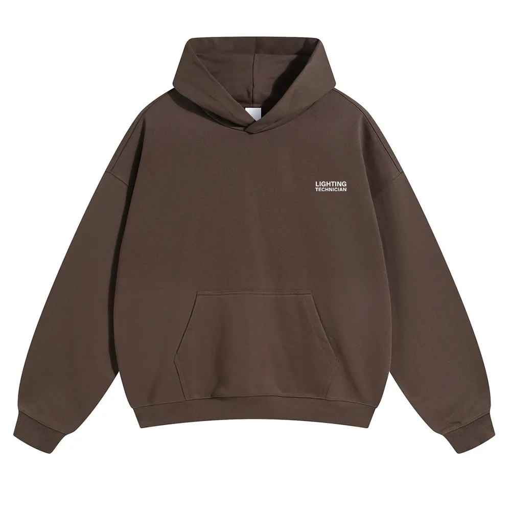 Lighting Technician Unisex Solid Color Hoodie wearishow