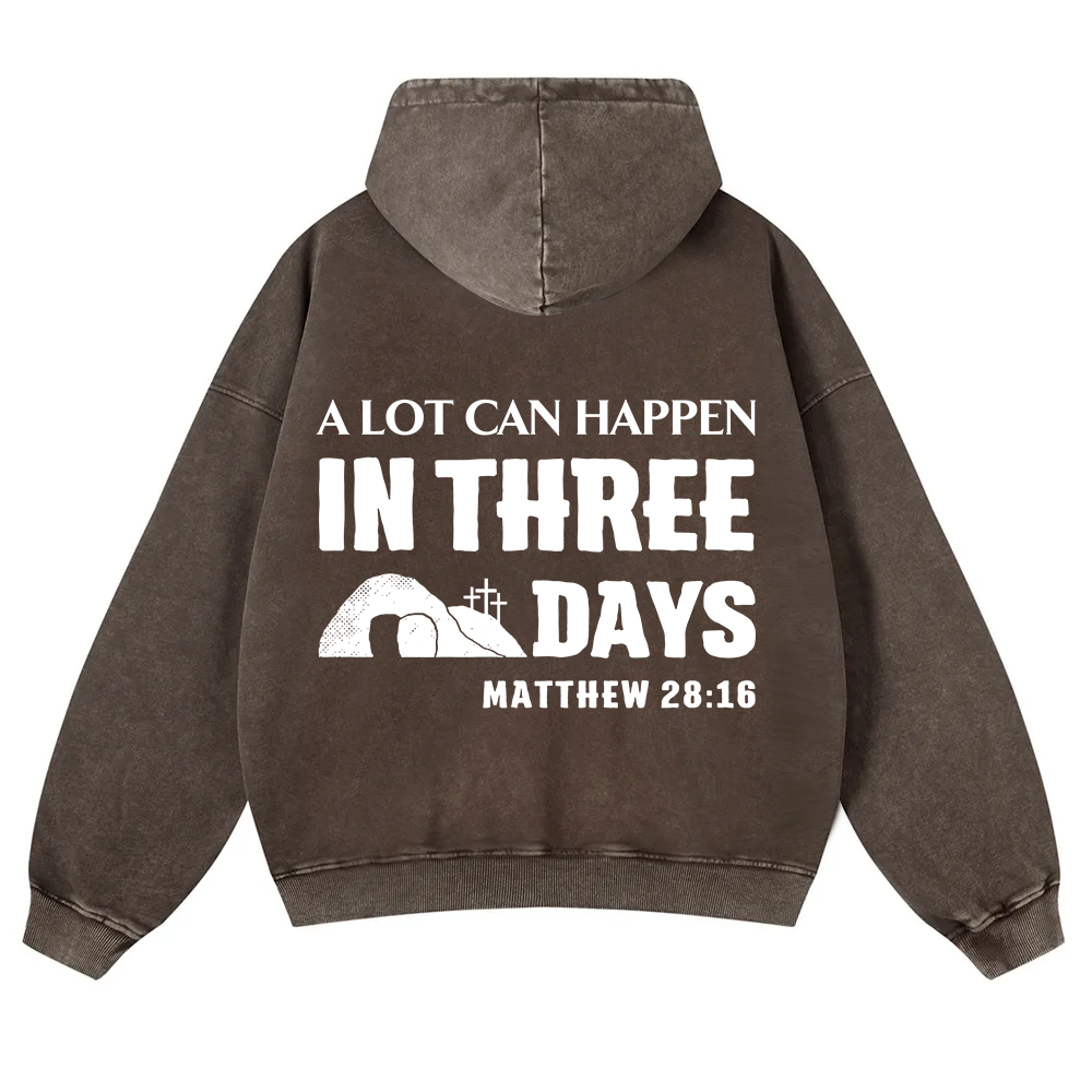 Christianity Washed Hoodie wearishow