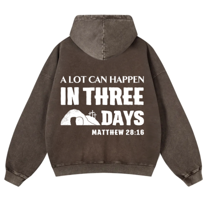 Christianity Washed Hoodie wearishow