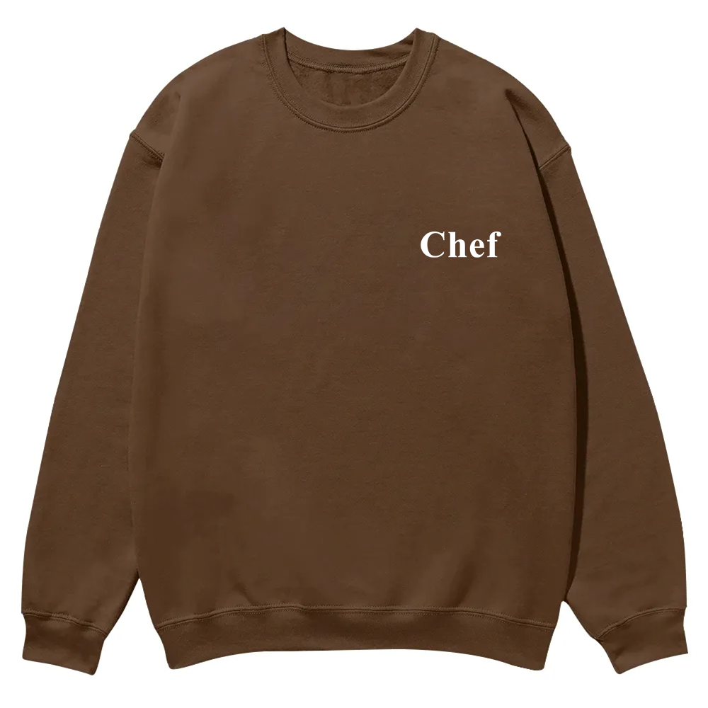 Chef Casual Crewneck Sweatshirt wearishow