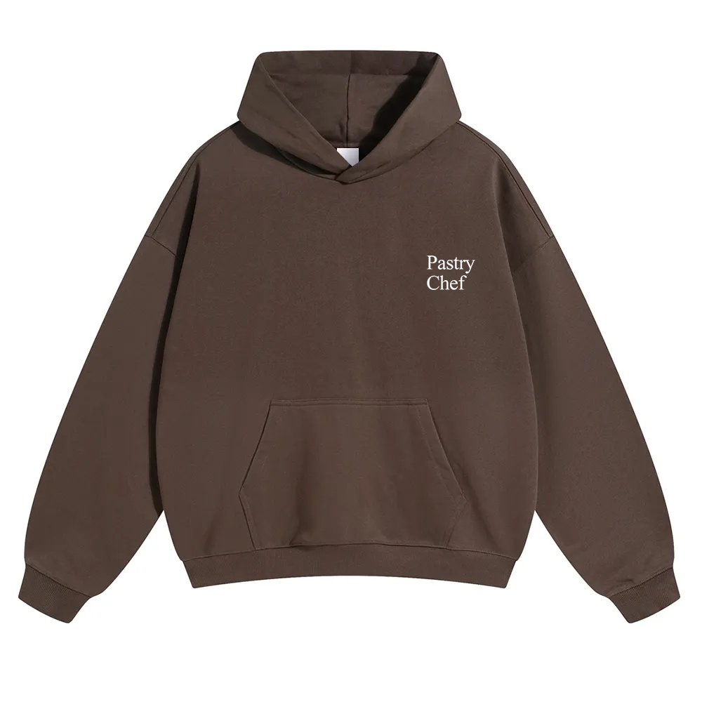 Pastry Chef Unisex Solid Color Hoodie wearishow