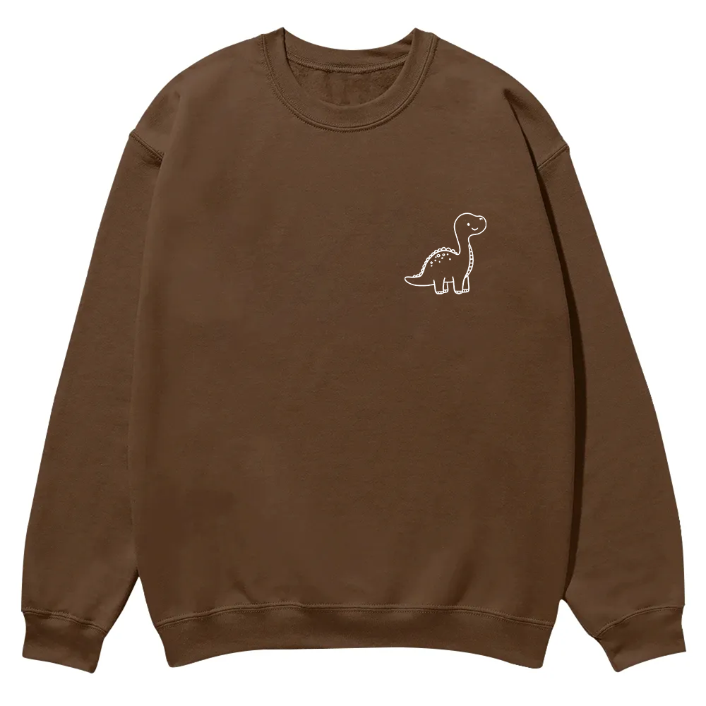 Boy Mom Casual Crewneck Sweatshirt wearishow