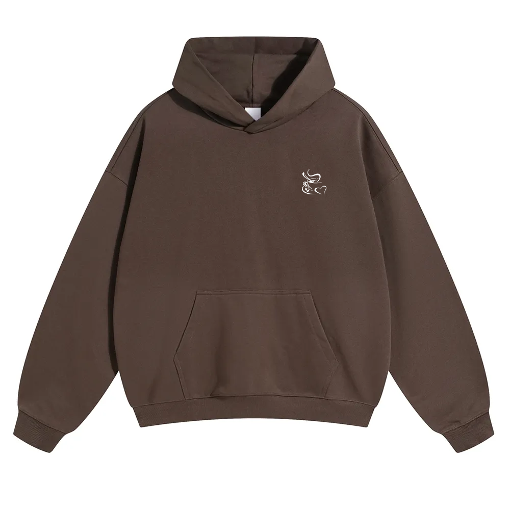 Barista Unisex Solid Color Hoodie wearishow