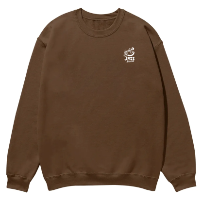 Saxophonist Unisex  Casual Crewneck Sweatshirt wearishow