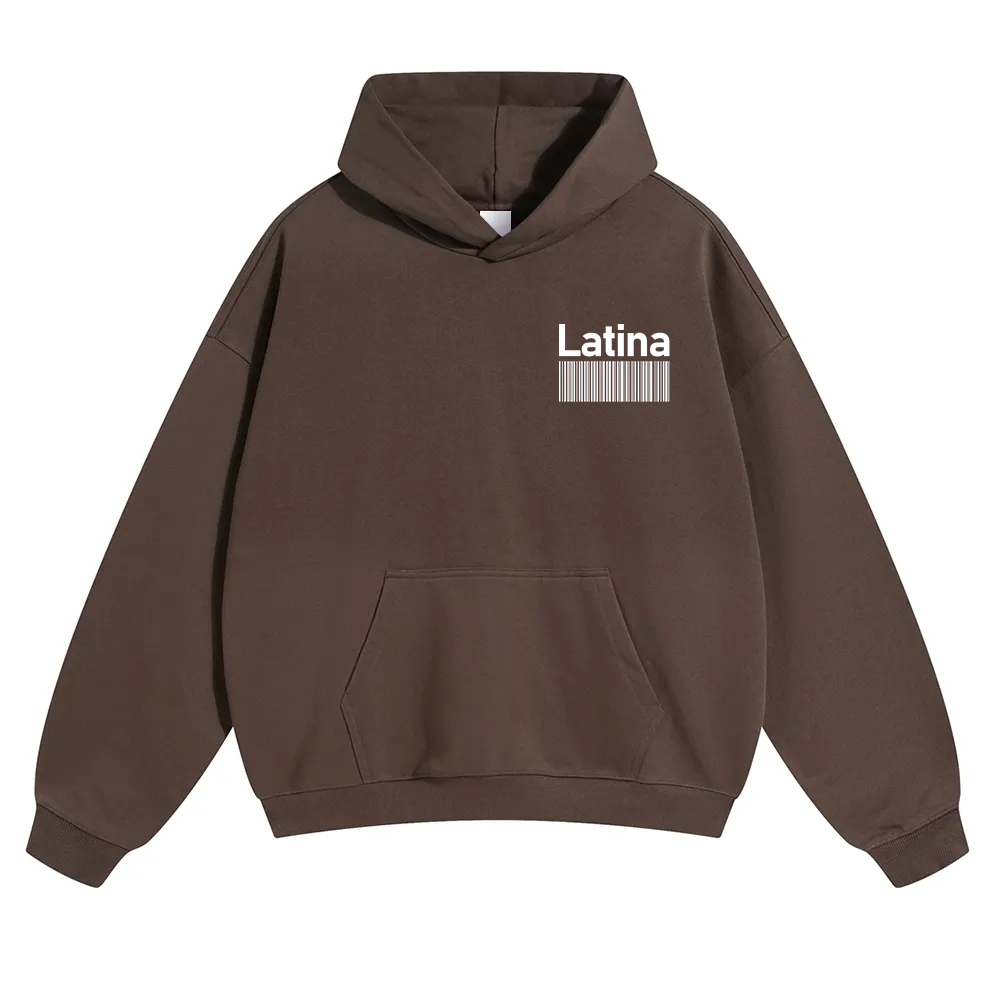 Latina Addcustom Unisex Fit Color Hoodie wearishow