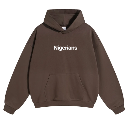 Nigerians Unisex Fit Color Hoodie wearishow
