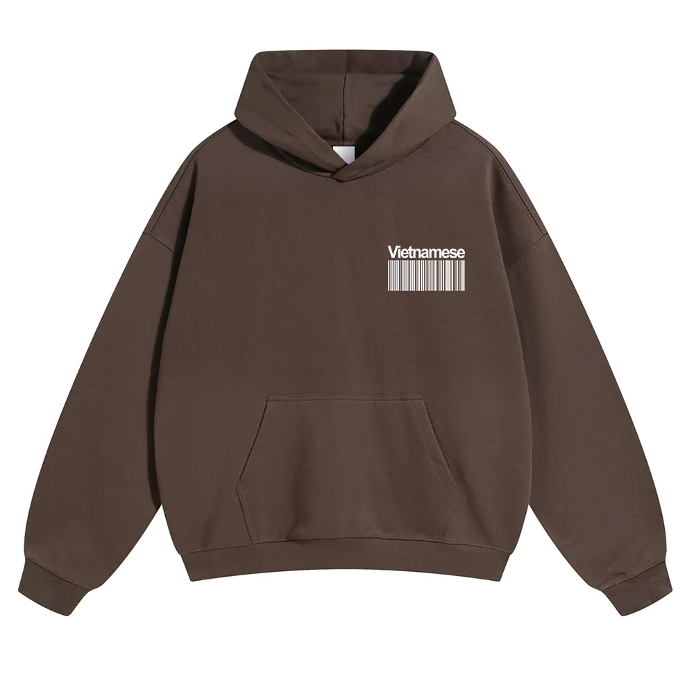 Vietnamese Unisex Fit Color Hoodie wearishow