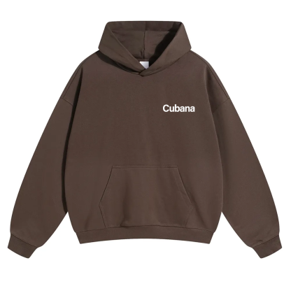 Cubana Unisex Fit Color Hoodie wearishow