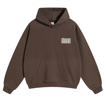 Albanian Unisex Fit Color Hoodie wearishow