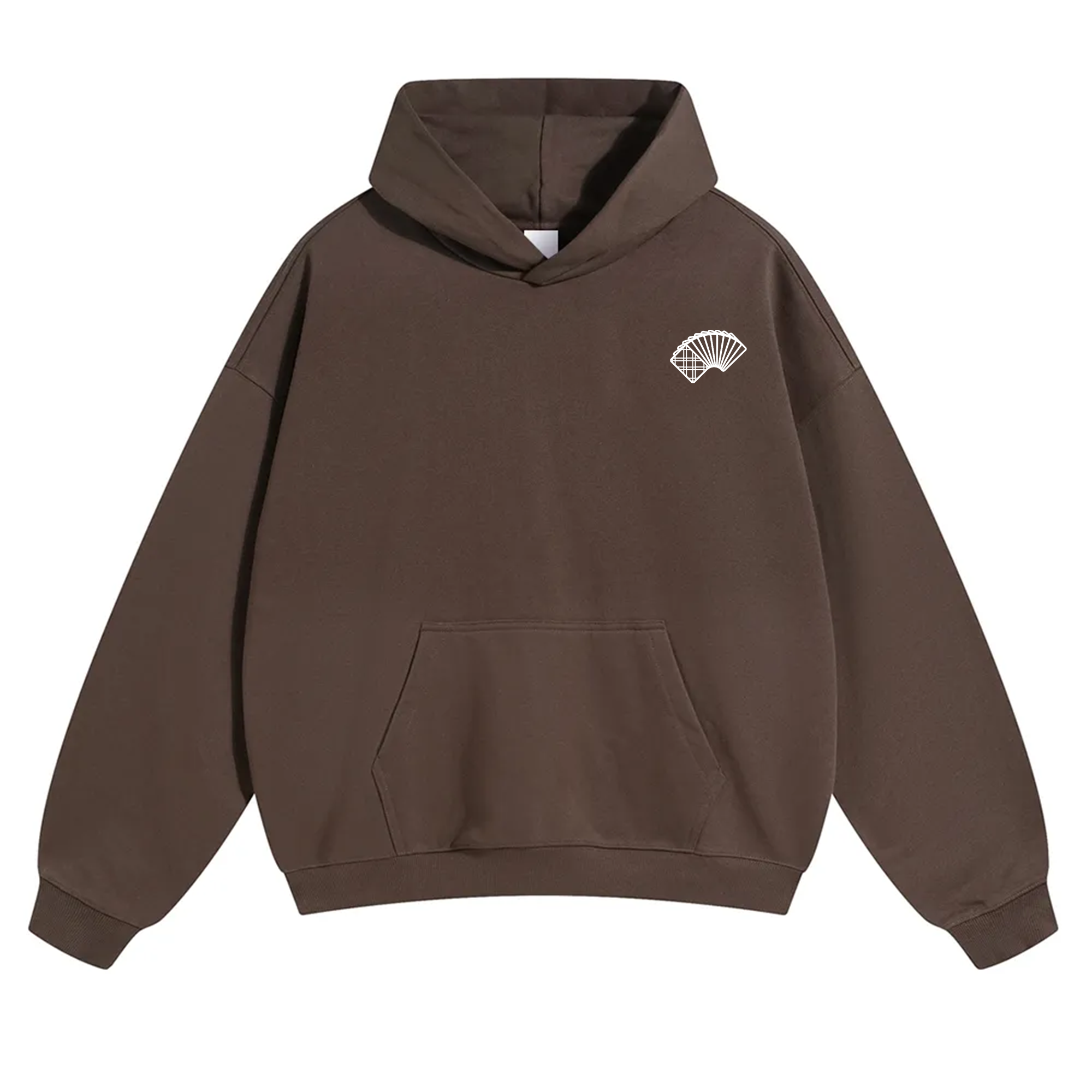 Poker Player Unisex Solid Color Hoodie