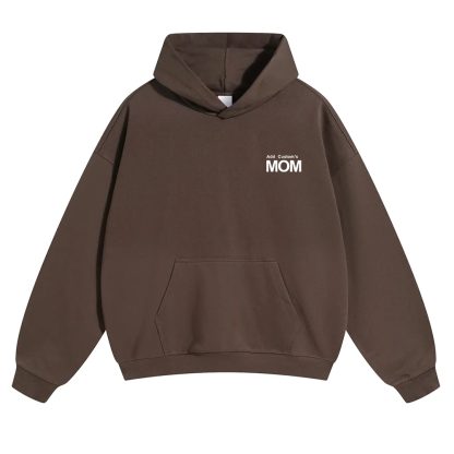 MOM Custom Solid Color Hoodie wearishow