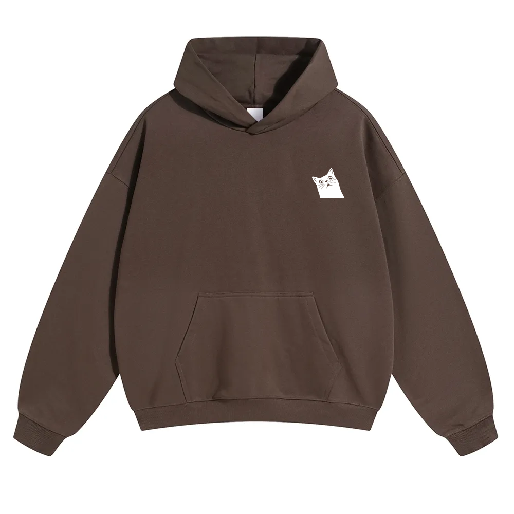 Cat Trick Customized Unisex Solid Color Hoodie wearishow