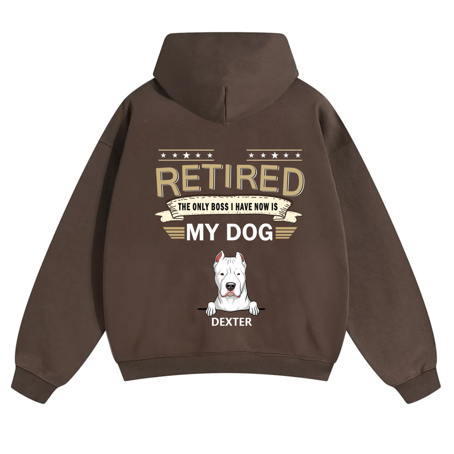 The Only Boss I Have - Personalized Custom Unisex Hoodie
