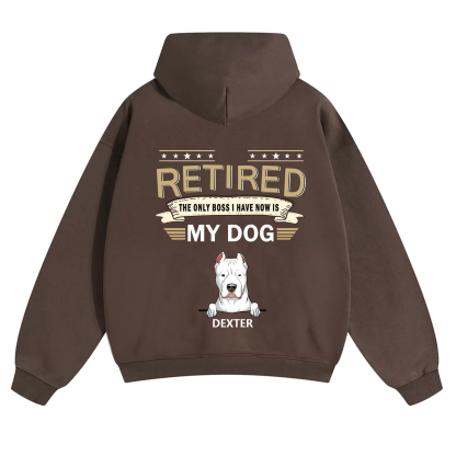 The Only Boss I Have - Personalized Custom Unisex Hoodie