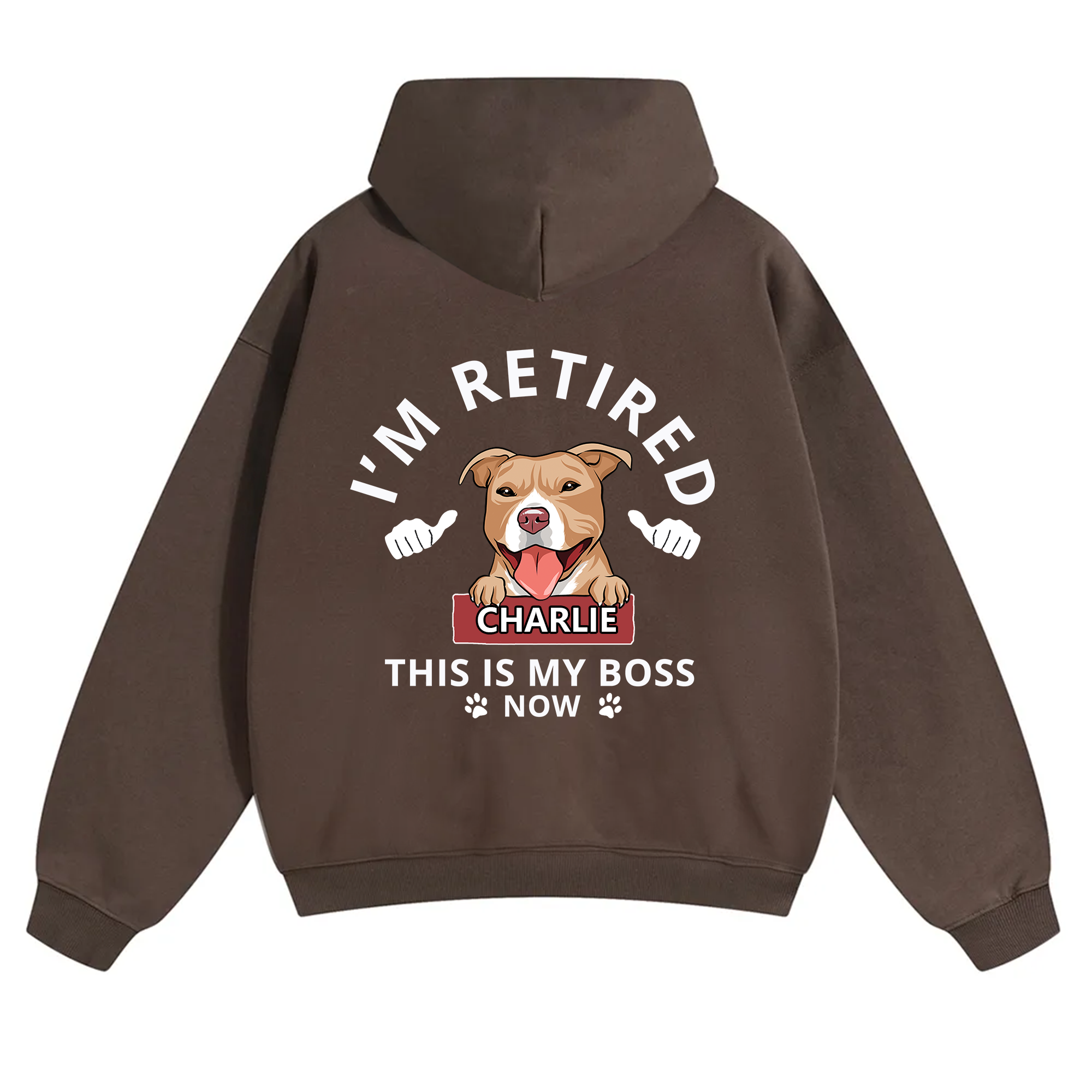 This Is My Boss - Personalized Custom Unisex Hoodie