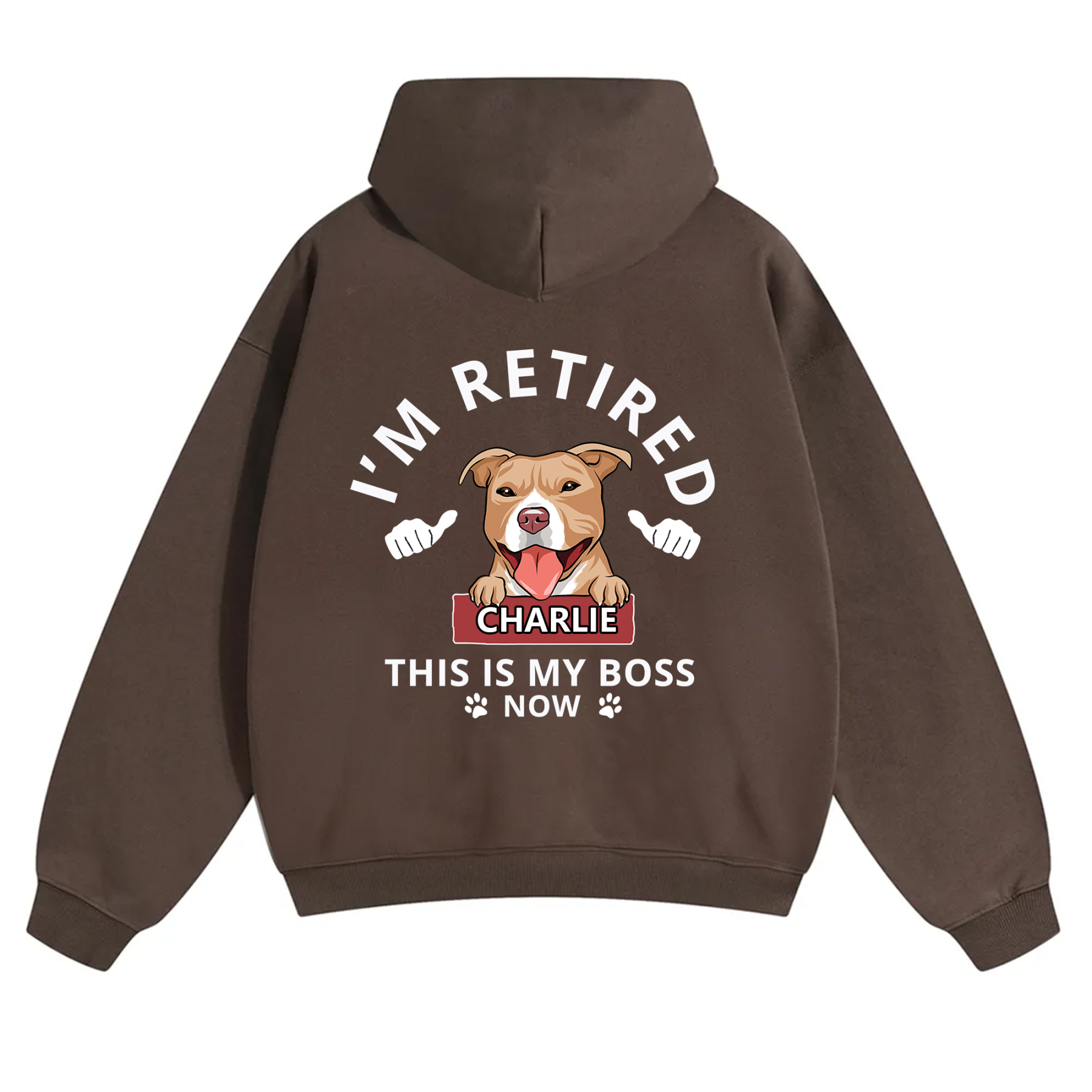 This Is My Boss - Personalized Custom Unisex Hoodie