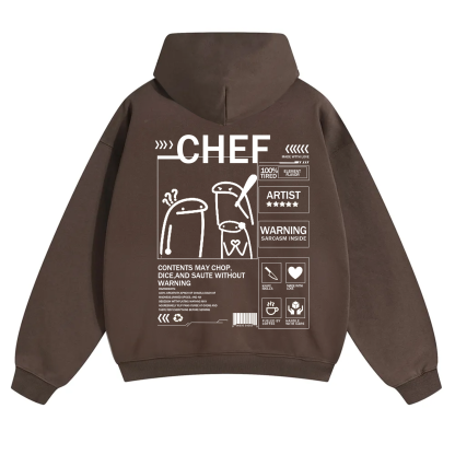 Chef Solid Color Unisex Hoodie