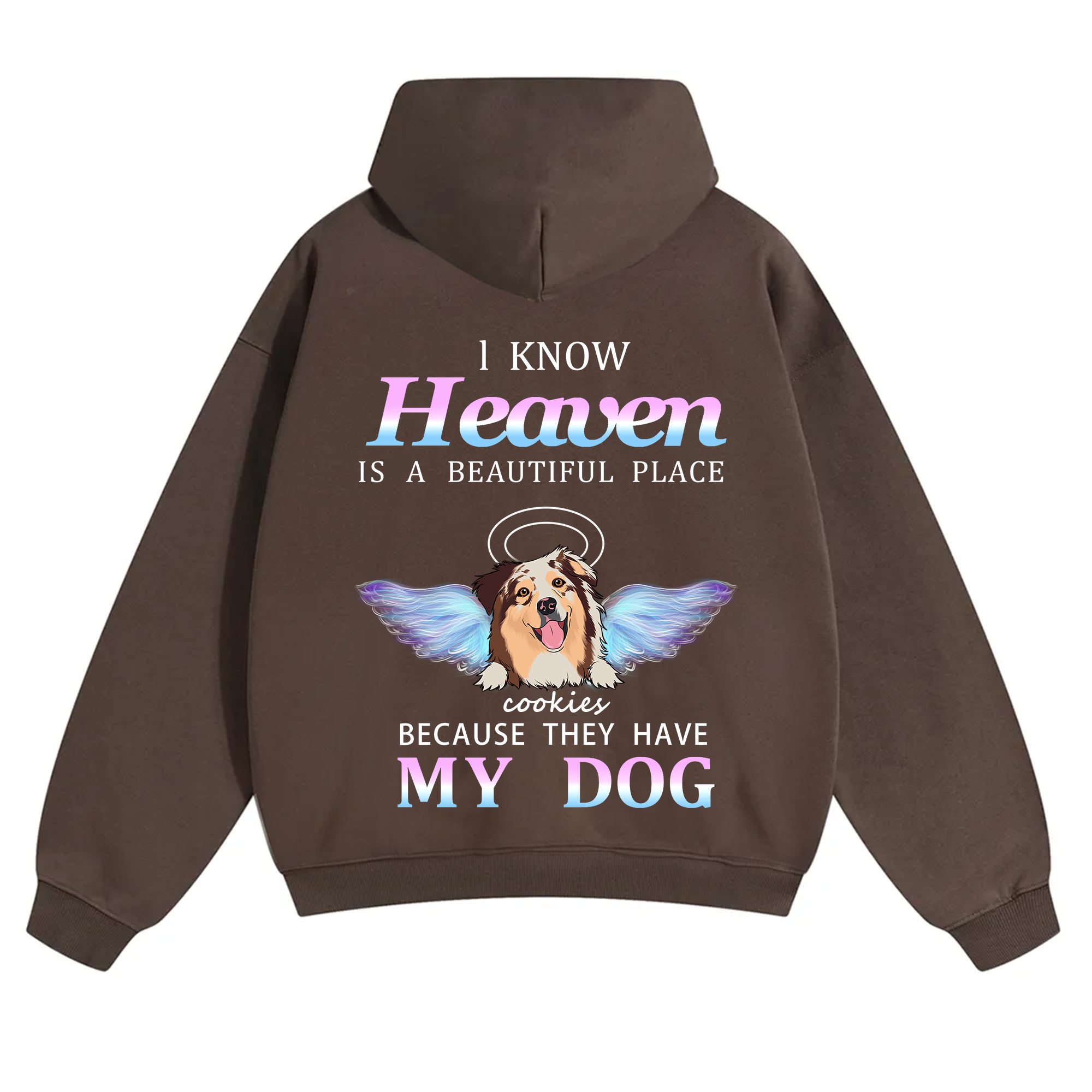 Heaven Is A Beautiful Place - Personalized Custom Unisex Hoodie