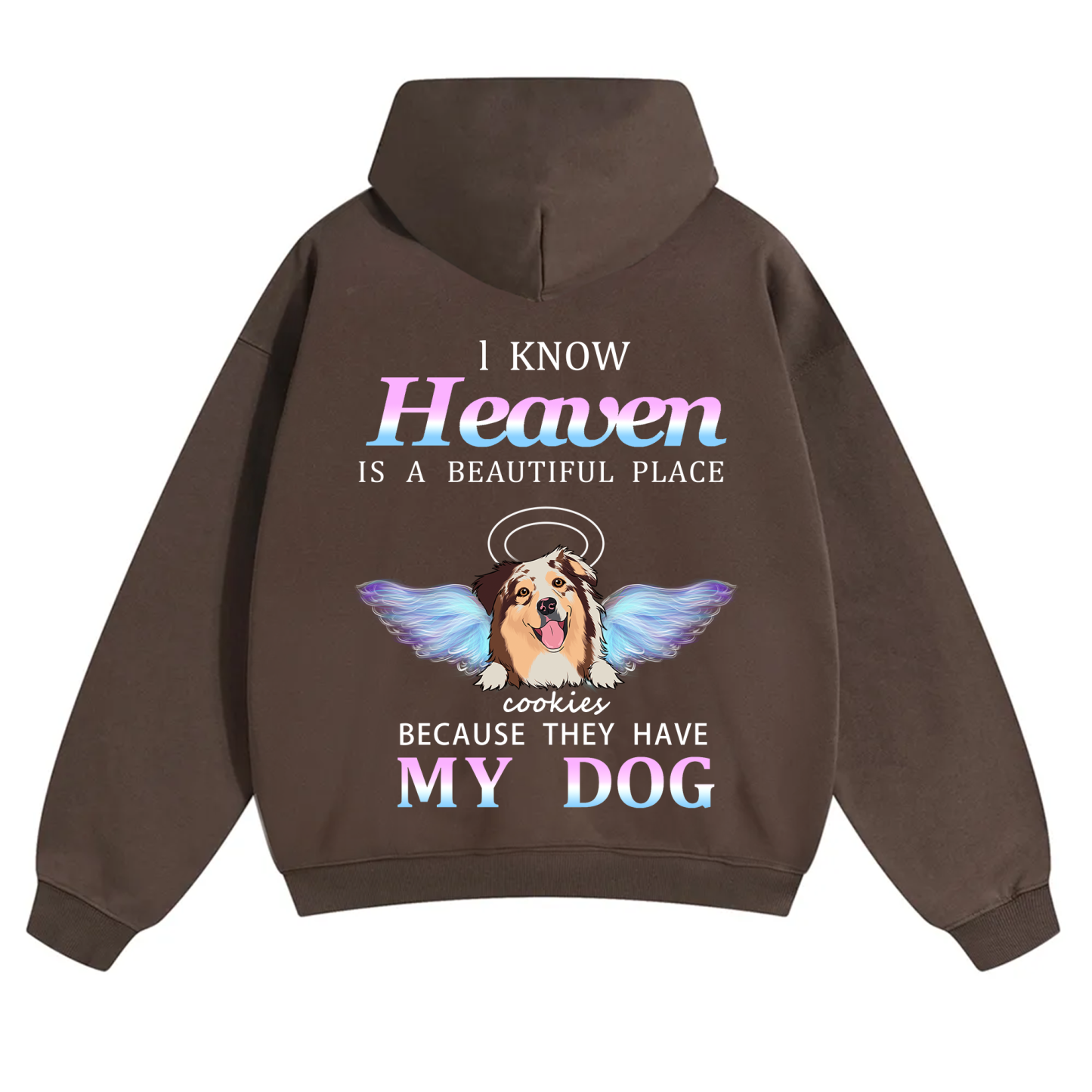 Heaven Is A Beautiful Place - Personalized Custom Unisex Hoodie