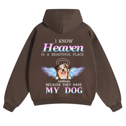 Heaven Is A Beautiful Place - Personalized Custom Unisex Hoodie