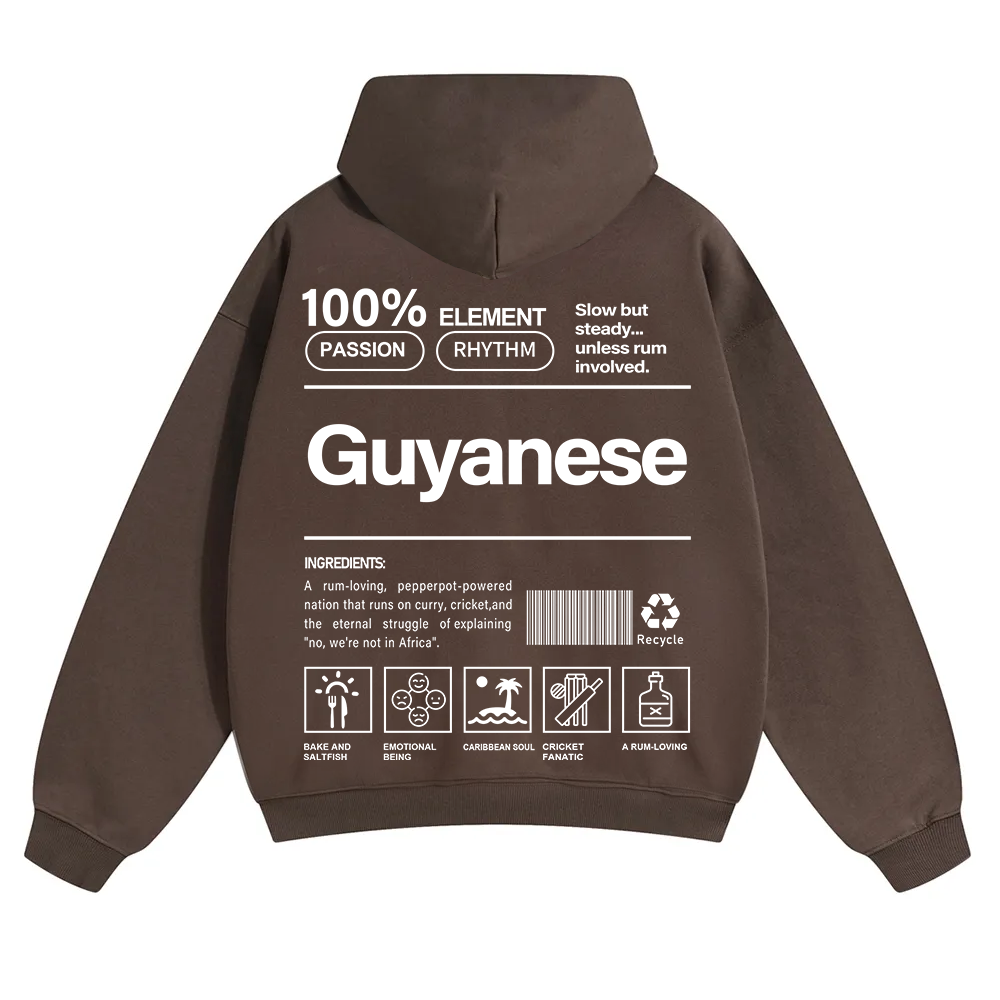 Guyanese Unisex Fit Color Hoodie wearishow