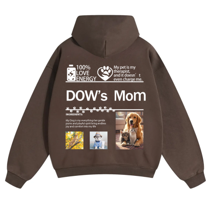 Pet Photo Creative Customized Unisex Hoodie