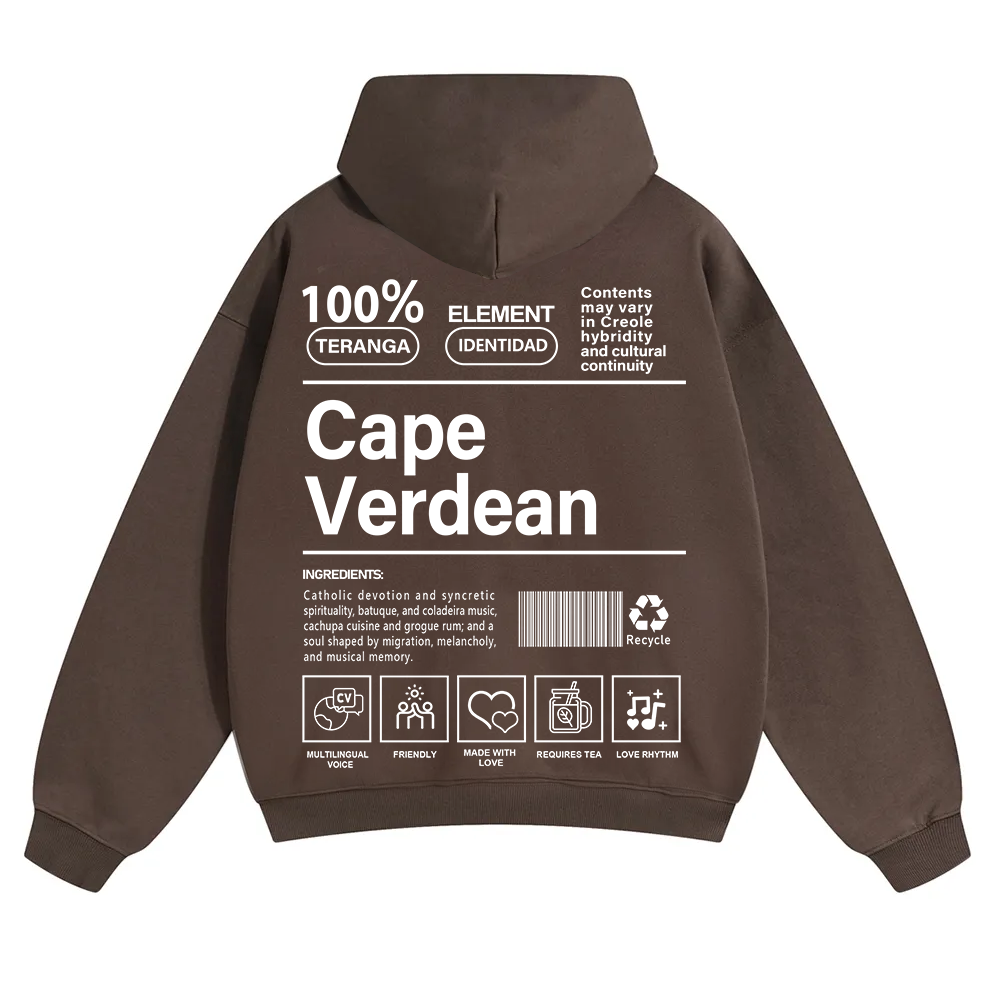 Cape Verdean Unisex Fit Color Hoodie wearishow