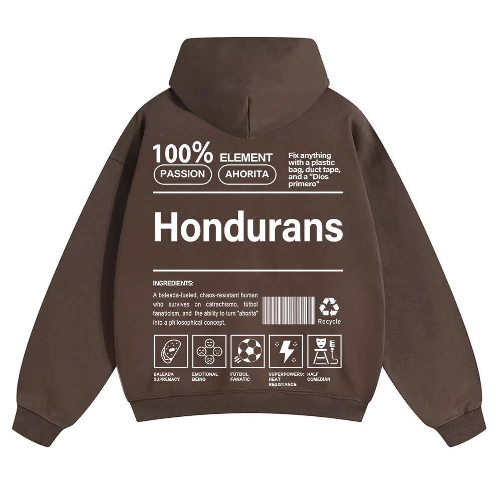 Hondurans Unisex Fit Color Hoodie wearishow