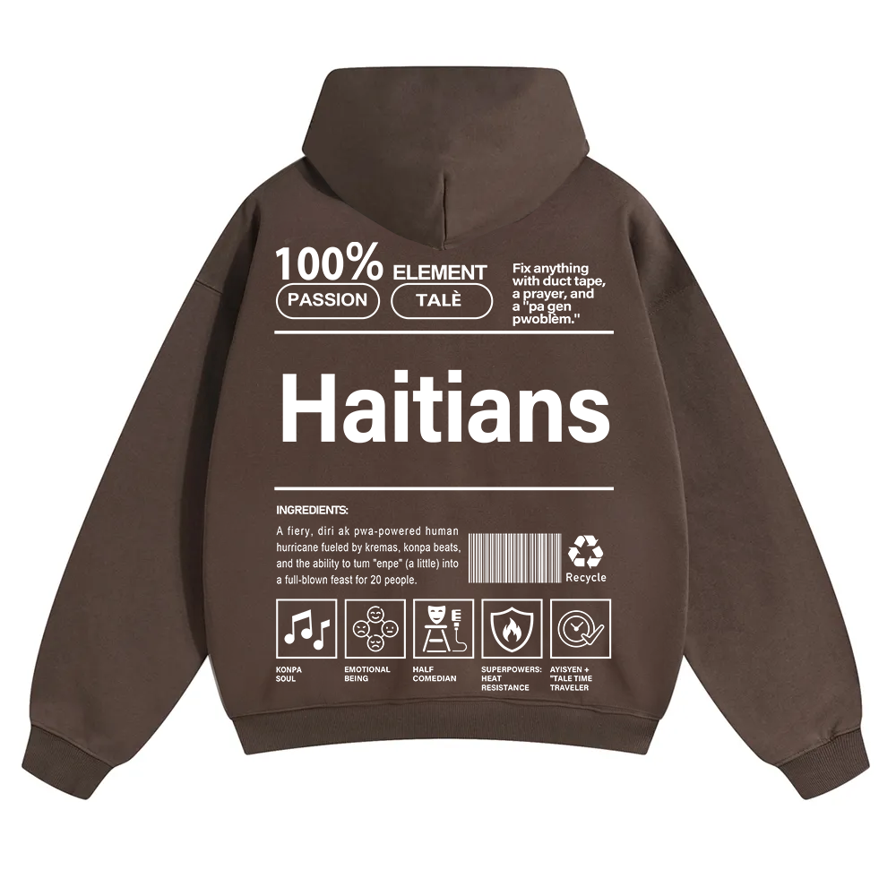 Haitians Unisex Fit Color Hoodie wearishow