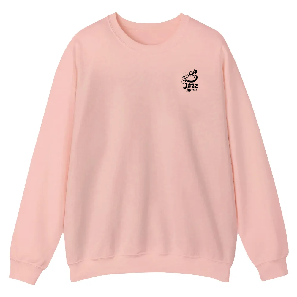 Saxophonist Unisex  Casual Crewneck Sweatshirt wearishow