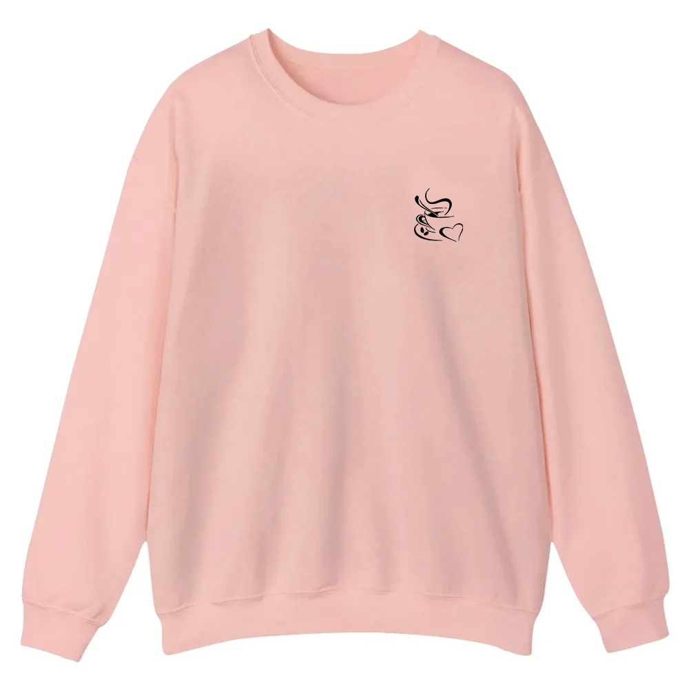 Barista Casual Crewneck Sweatshirt wearishow