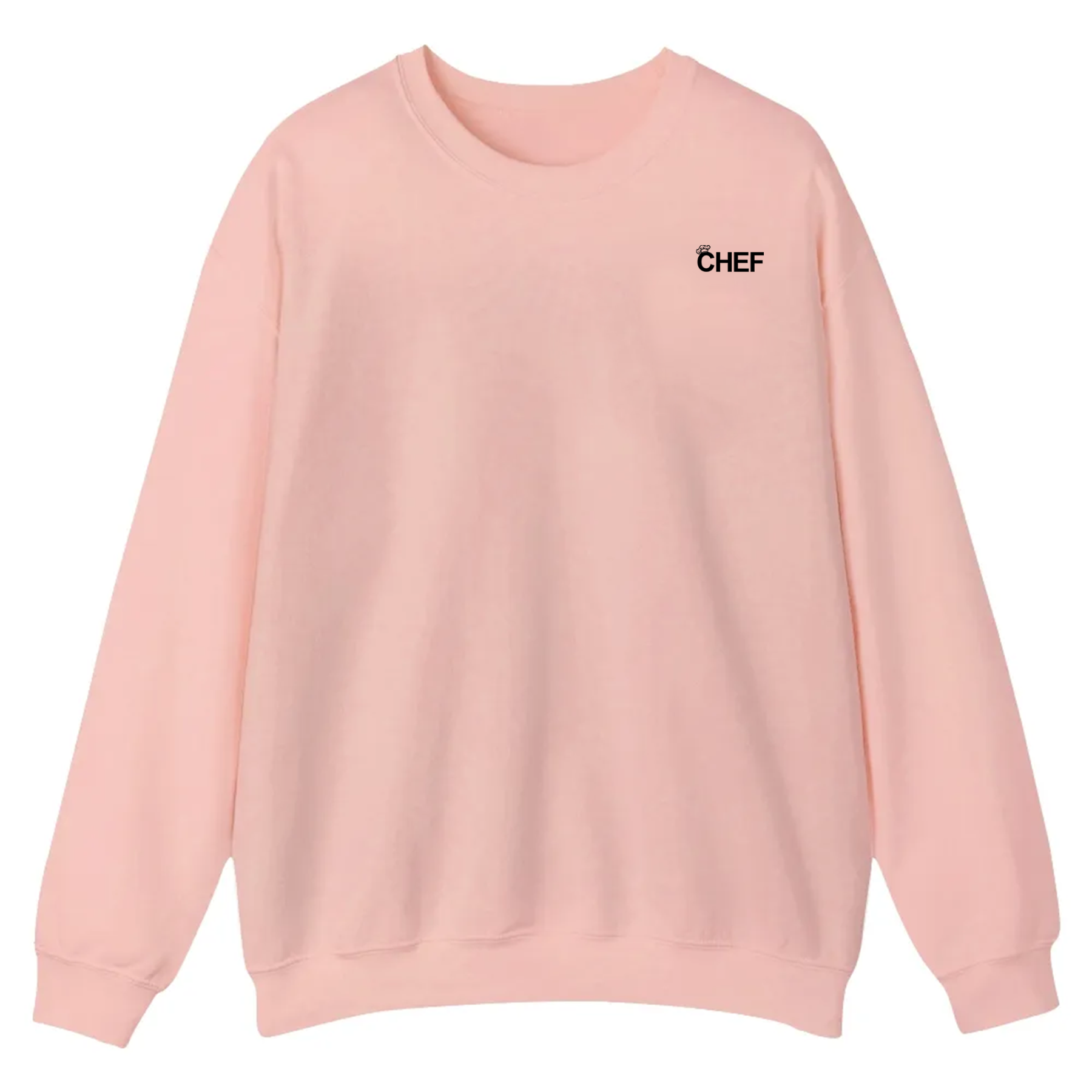 Chef Addcustom QR Code Casual Crewneck Sweatshirt