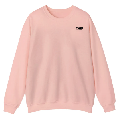 Chef Addcustom QR Code Casual Crewneck Sweatshirt