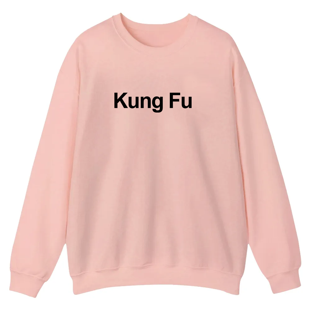Kung Fu Casual Crewneck Sweatshirt wearishow wearishow