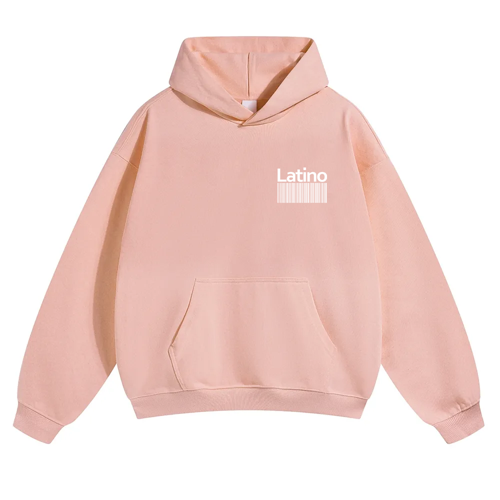 Latino Unisex Fit Color Hoodie wearishow
