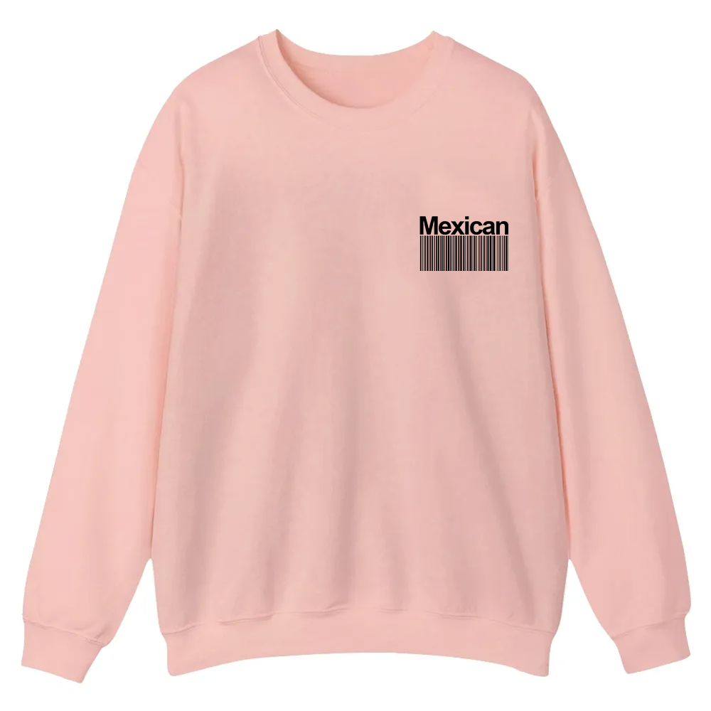 Mexican Unisex Fit  Casual Crewneck Sweatshirt wearishow