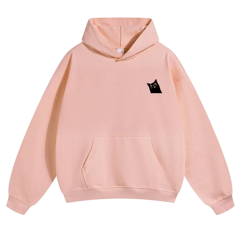 Cat Trick Customized Unisex Solid Color Hoodie wearishow