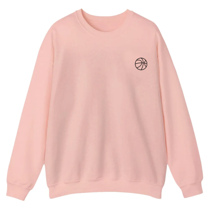 Basketball Player Casual Crewneck Sweatshirt wearishow