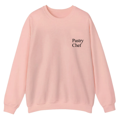 Pastry Chef Casual Crewneck Sweatshirt wearishow
