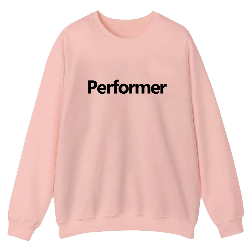 Performer Casual Crewneck Sweatshirt wearishow