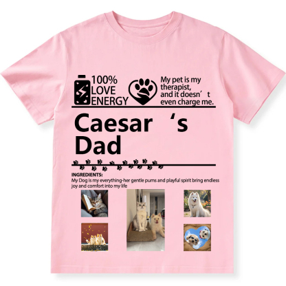 Pets Photos Creative Customized - Personalized Custom Unisex T-shirt