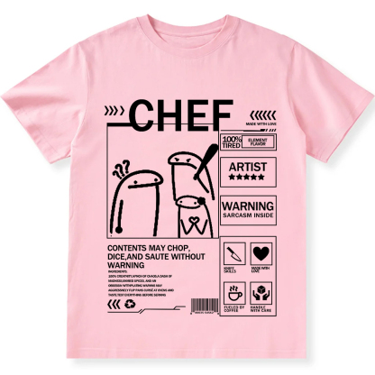 Chef Unisex Fit Washed T-Shirt wearishow