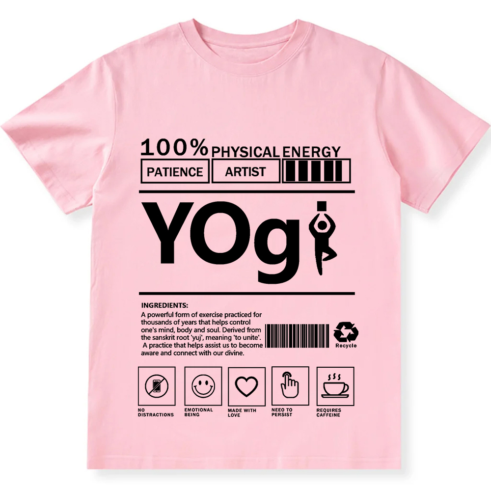 Yogi Unisex Fit Washed T-Shirt wearishow
