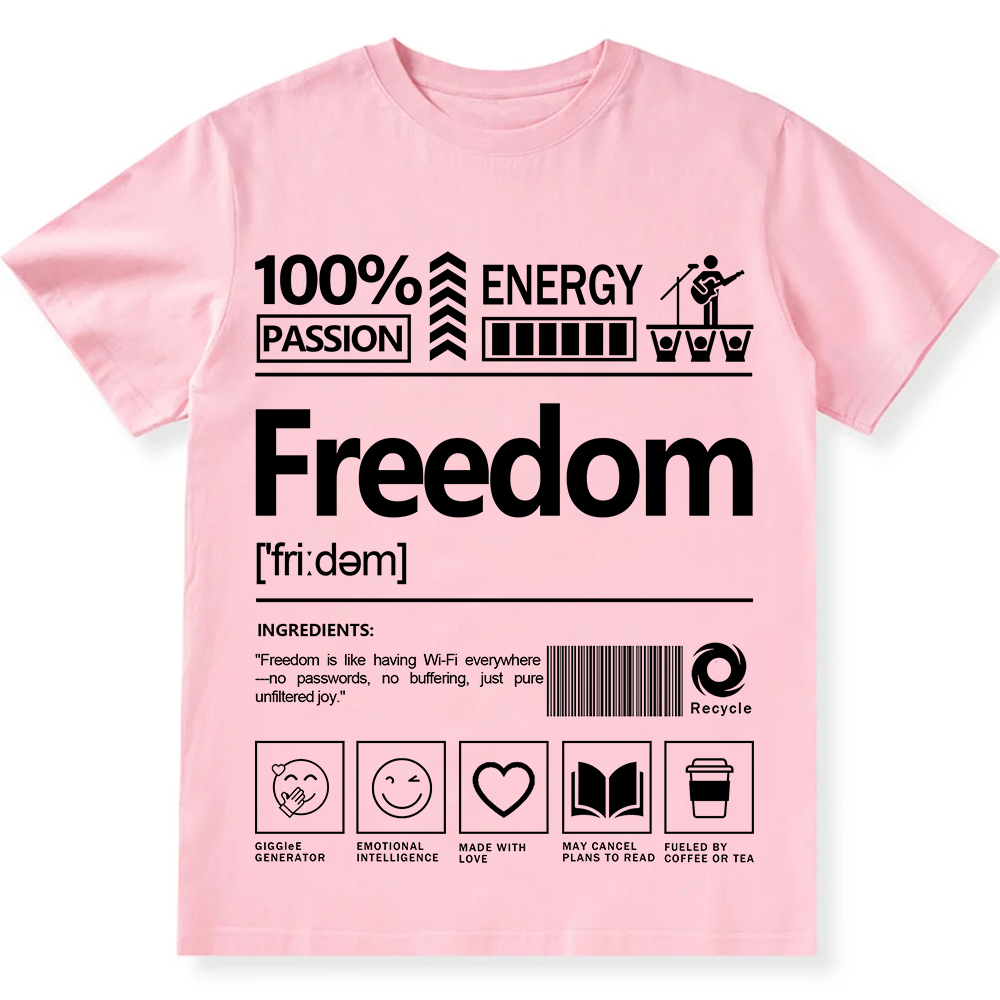 Freedom Unisex Fit T-Shirt wearishow