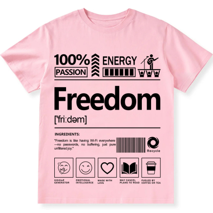 Freedom Unisex Fit T-Shirt wearishow