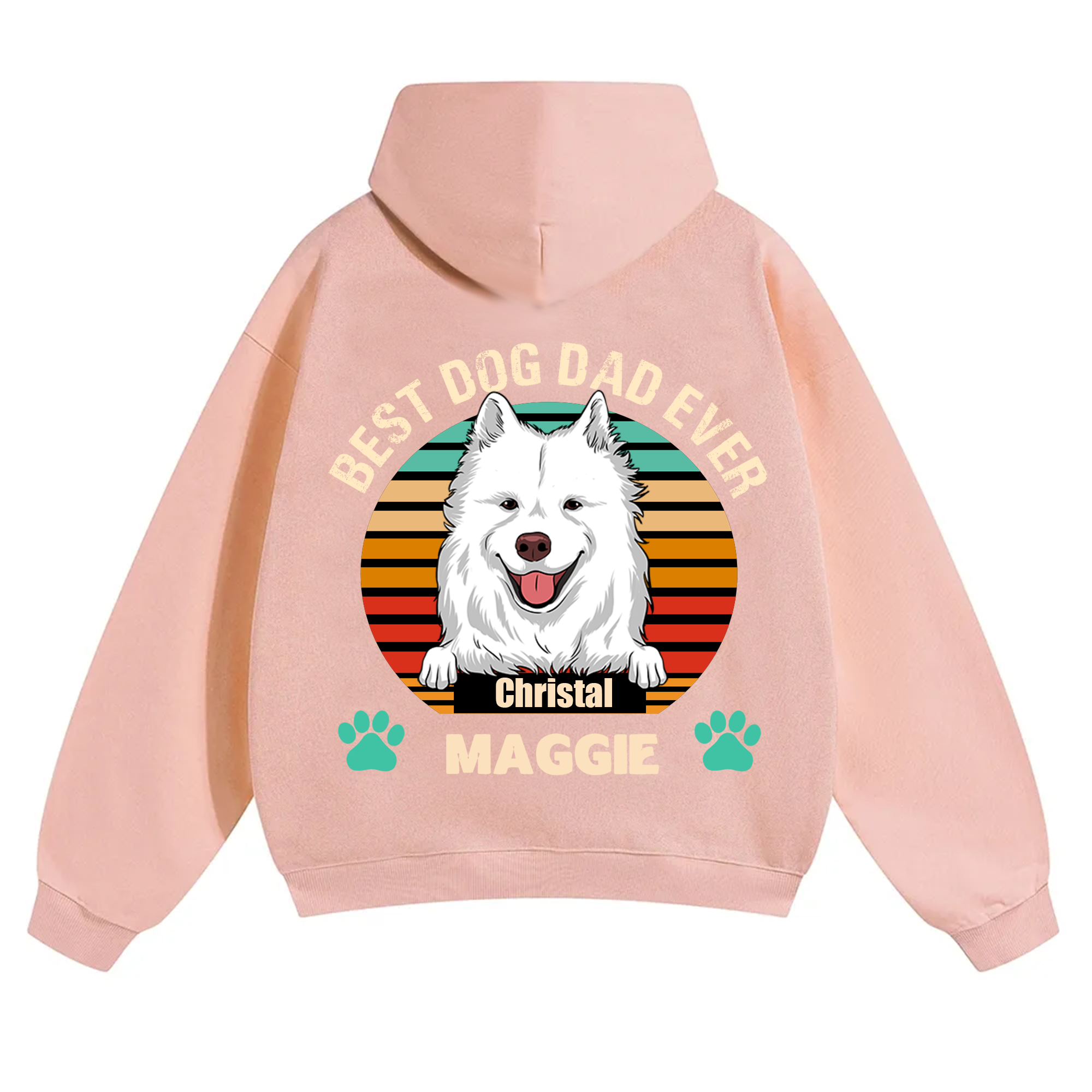 Best Dog Mom and Dad Ever - Personalized Custom Unisex Hoodie