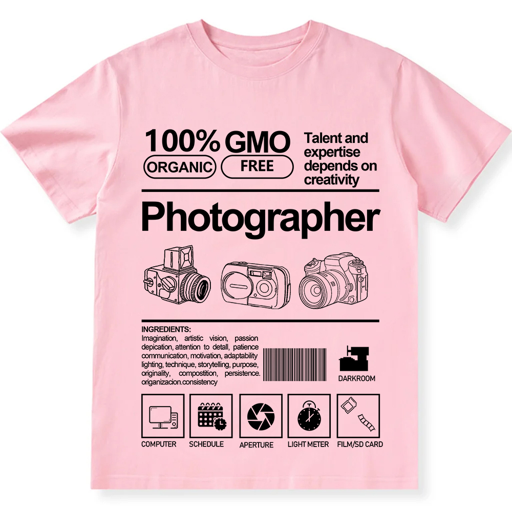 Photographer Unisex Fit Cotton T-Shirt wearishow