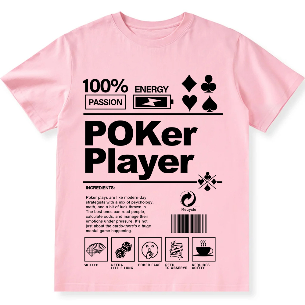Poker Player Unisex Fit Cotton T-Shirt wearishow